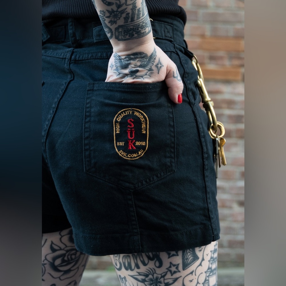 SÜK Tinnie shorts size 14 - Black